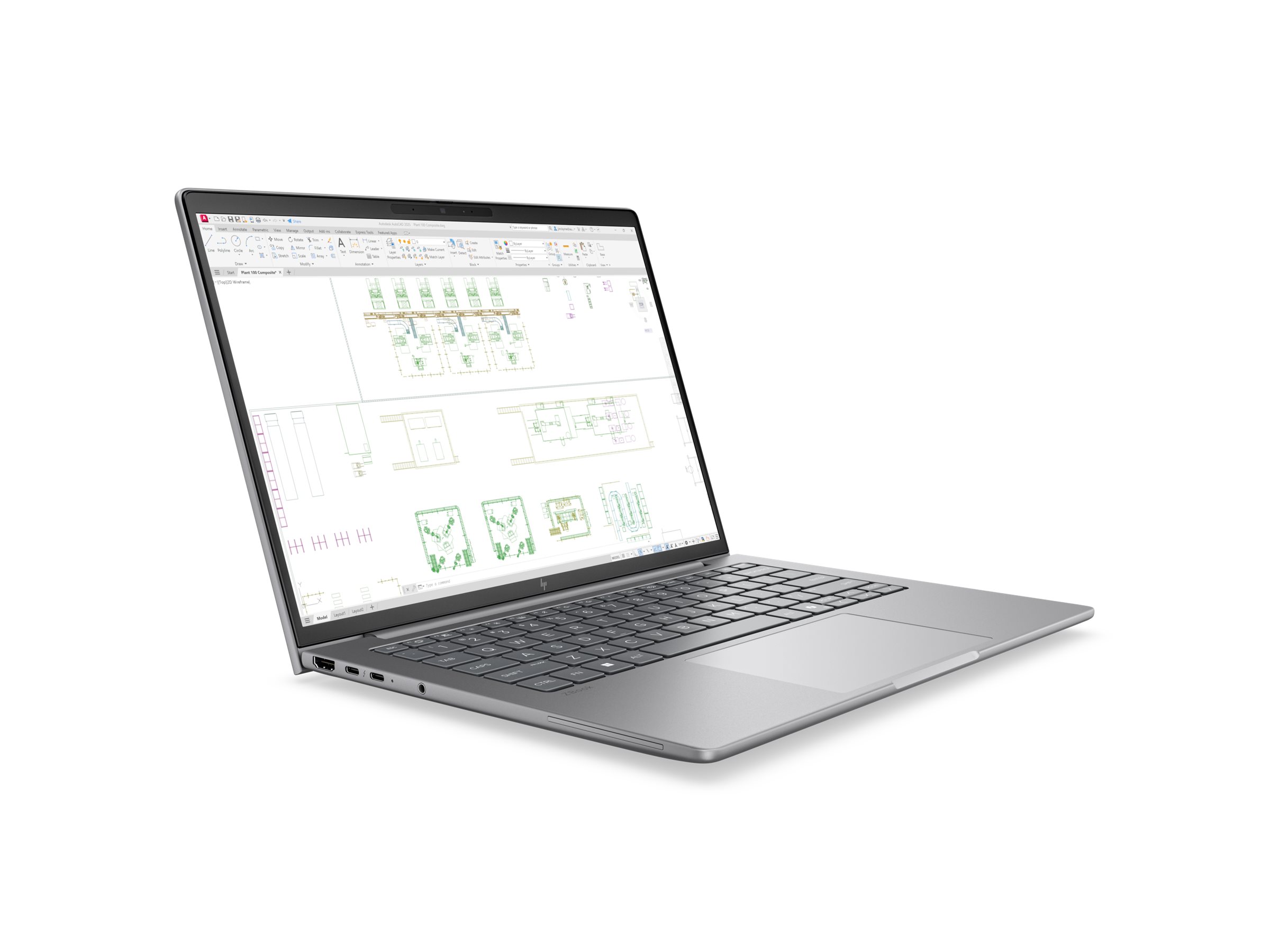 HP ZBook 8 G2i Mobile Workstation - Intel Core Ultra 7 356H - Win 11 Pro - Intel Graphics - 48 GB RAM - 1 TB SSD NVMe - 35.6 cm (14)