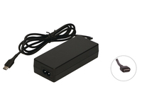 2-Power 2P-P07C8 power adapter/inverter Indoor Black