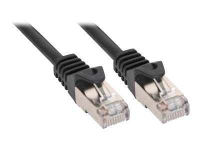 InLine 1.5m FTP Cat.5e cable de red Negro 1,5 m Cat5e F/UTP (FTP)