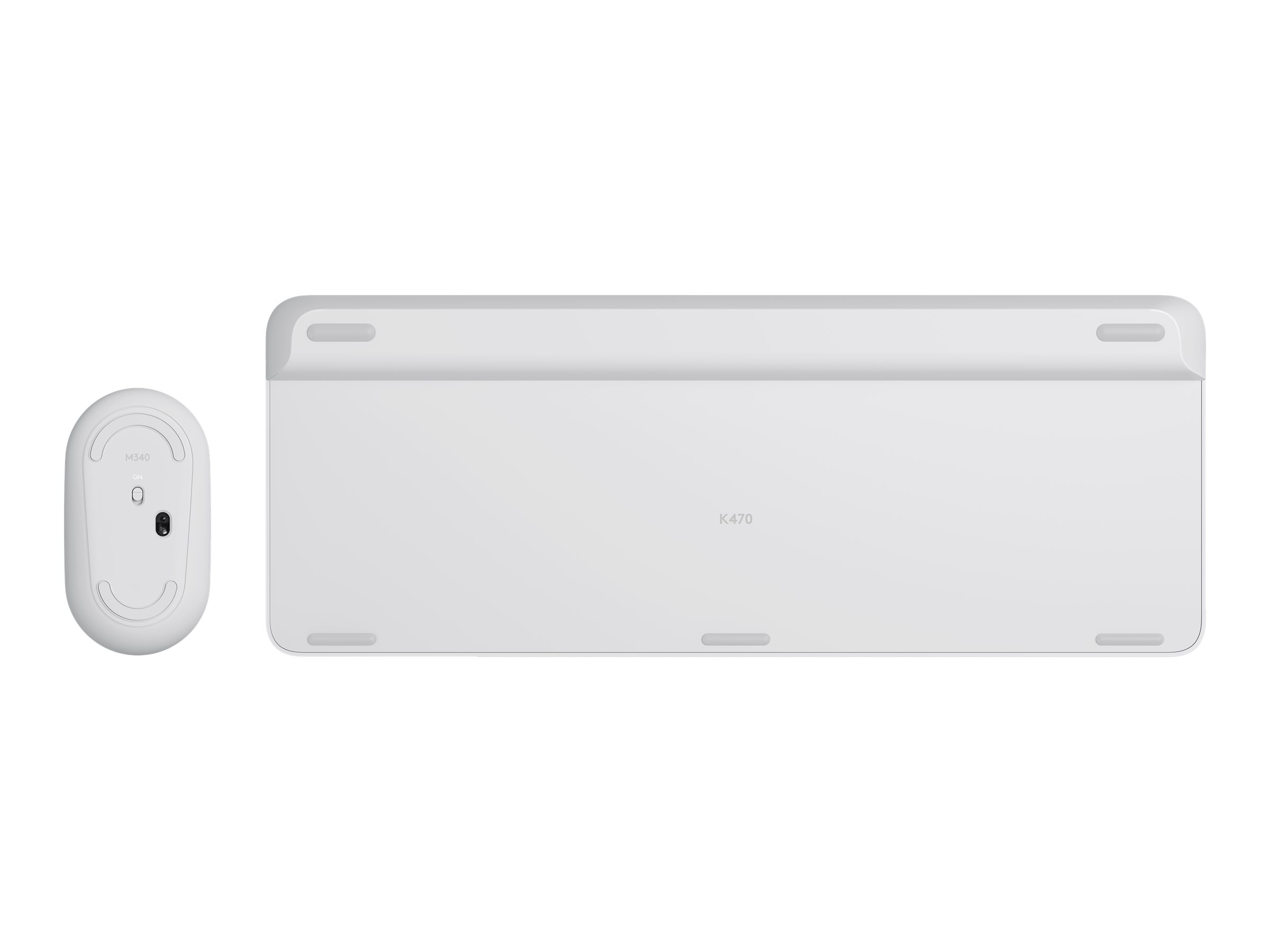 Logitech 920-009199 teclado Ratn incluido Oficina RF inalmbrico Espaol Blanco