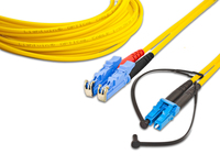 Lightwin High Quality Duplex LWL Patchkabel - SM - LSH - LC - 3 m - OS2 - E-2000 (LSH) - LC