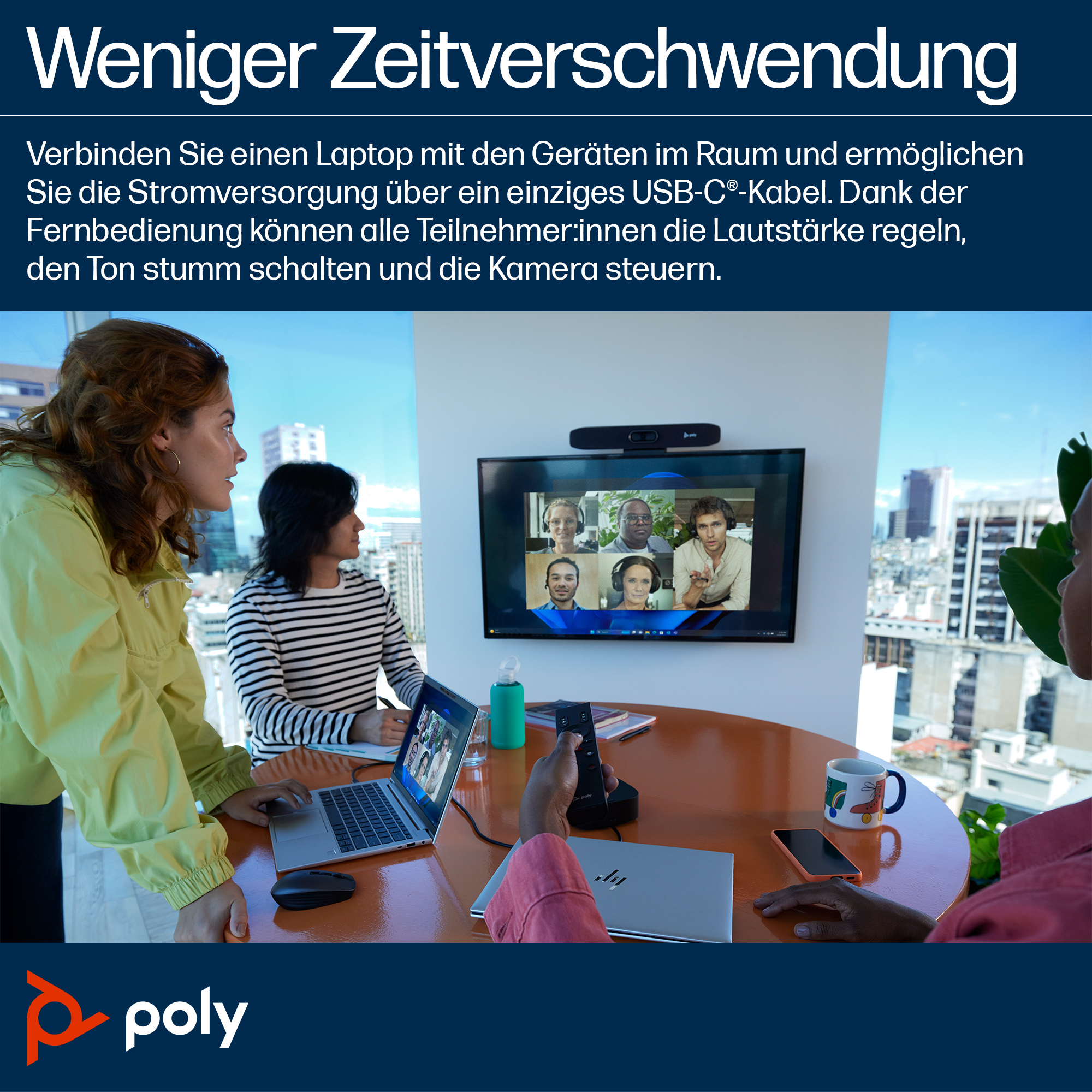 Poly HP Poly Studio R30 No Radio - USB-Videoleiste