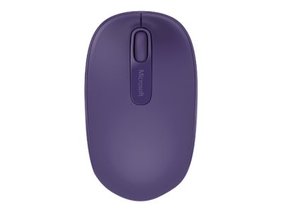 Microsoft Wireless Mobile Mouse 1850 - Maus - rechts- und linksh�ndig - optisch - 3 Tasten - kabellos - 2.4 GHz - kabelloser Empf�nger (USB)