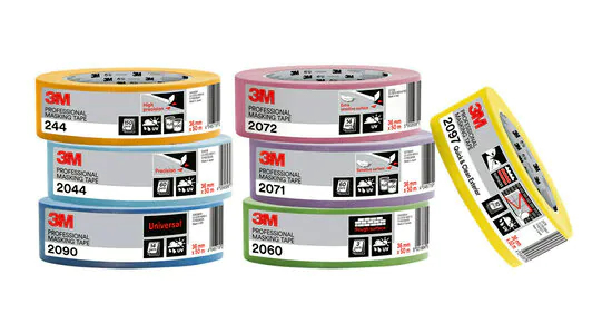 3M PT206048 adh�sif de masquage 50 m Ruban de masquage pour peintre Adapt� � une utilisation � lint�rieur Adapt� � une utilisation ext�rieure