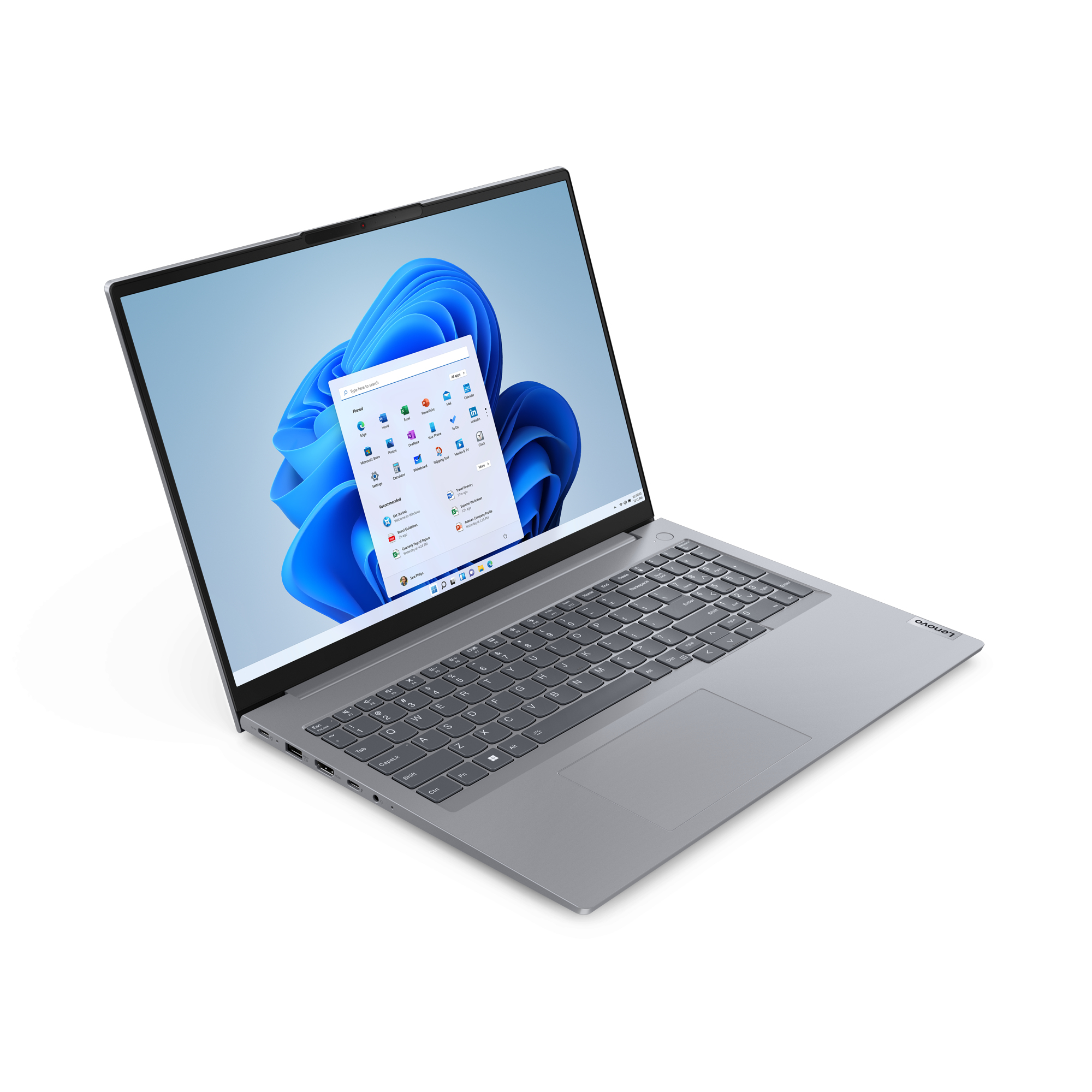 Lenovo ThinkBook 16 Intel Core i5 i5-13420H Computer portatile 40,6 cm (16) WUXGA 16 GB DDR5-SDRAM 512 GB SSD Wi-Fi 6 (802.11ax) Windows 11 Pro Grigio
