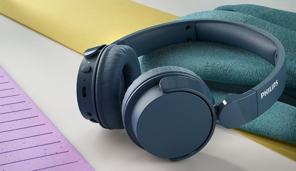 Philips Wireless headband Blue - Kopfh�rer - TAH4209BL/00 - Kopfh�rer - 20 KHz