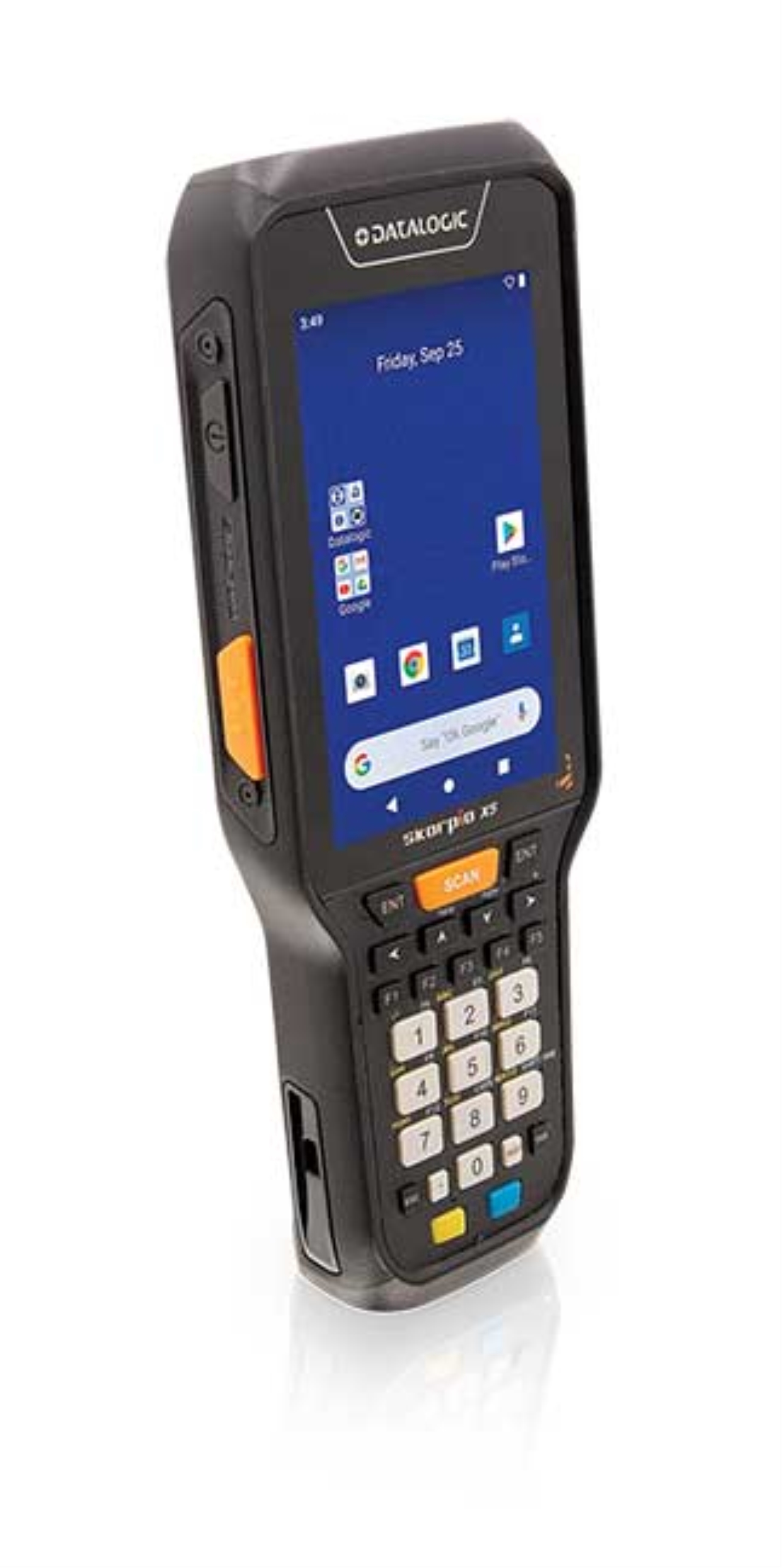 Datalogic Skorpio X5 handheld mobile computer 10.9 cm (4.3) 800 x 480 pixels Touchscreen 626 g Black