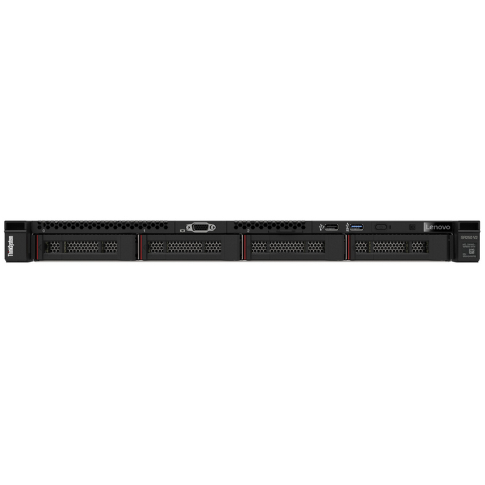 Lenovo ThinkSystem SR250 V2 7D7Q - Server - Rack-Montage - 1U - 1-Weg - 1 x Xeon E-2378 / 2.6 GHz - RAM 32 GB - Hot-Swap 6.4 cm (2.5)