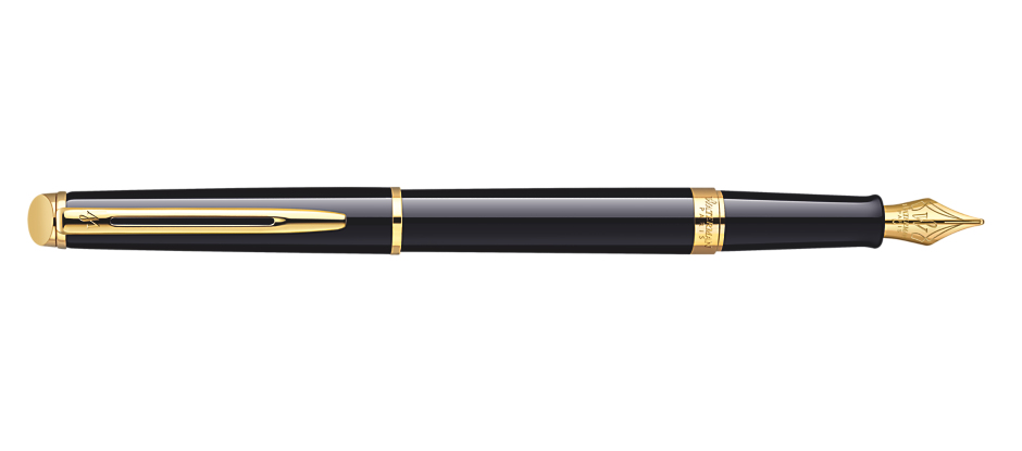 Waterman H�misph�re pluma estilogr�fica Negro, Oro 1 pieza(s)