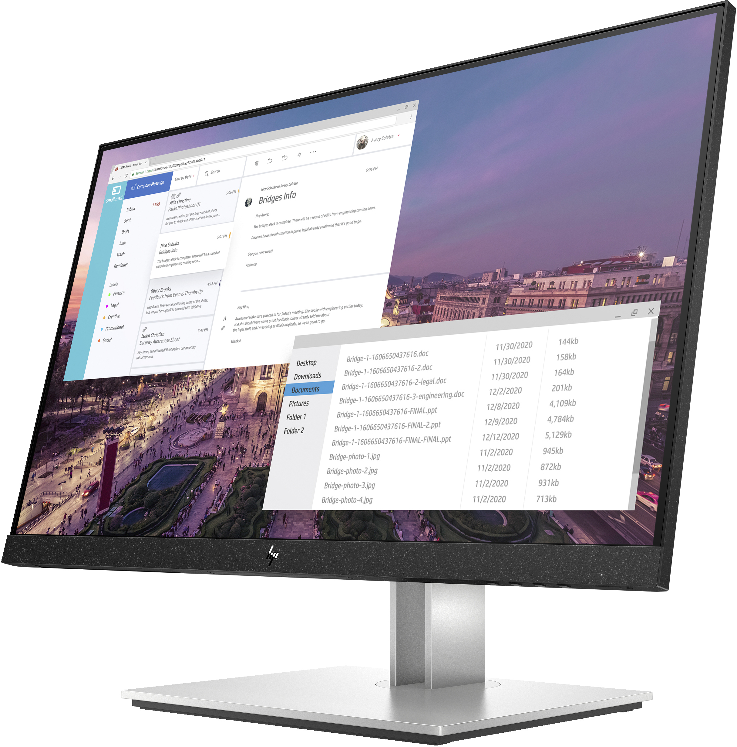 HP E-Series E23 G4 Computerbildschirm 23 - Flachbildschirm (TFT/LCD) - 58,4 cm