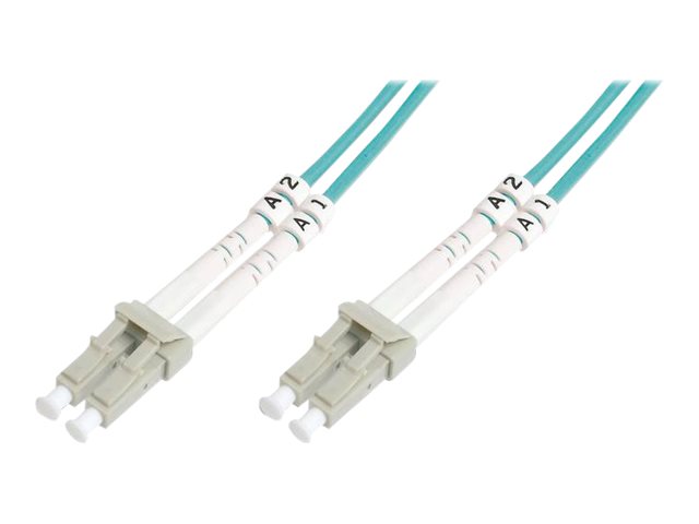 Digitus Cable de conexin multimode de fibra ptica, OM4, LC/LC