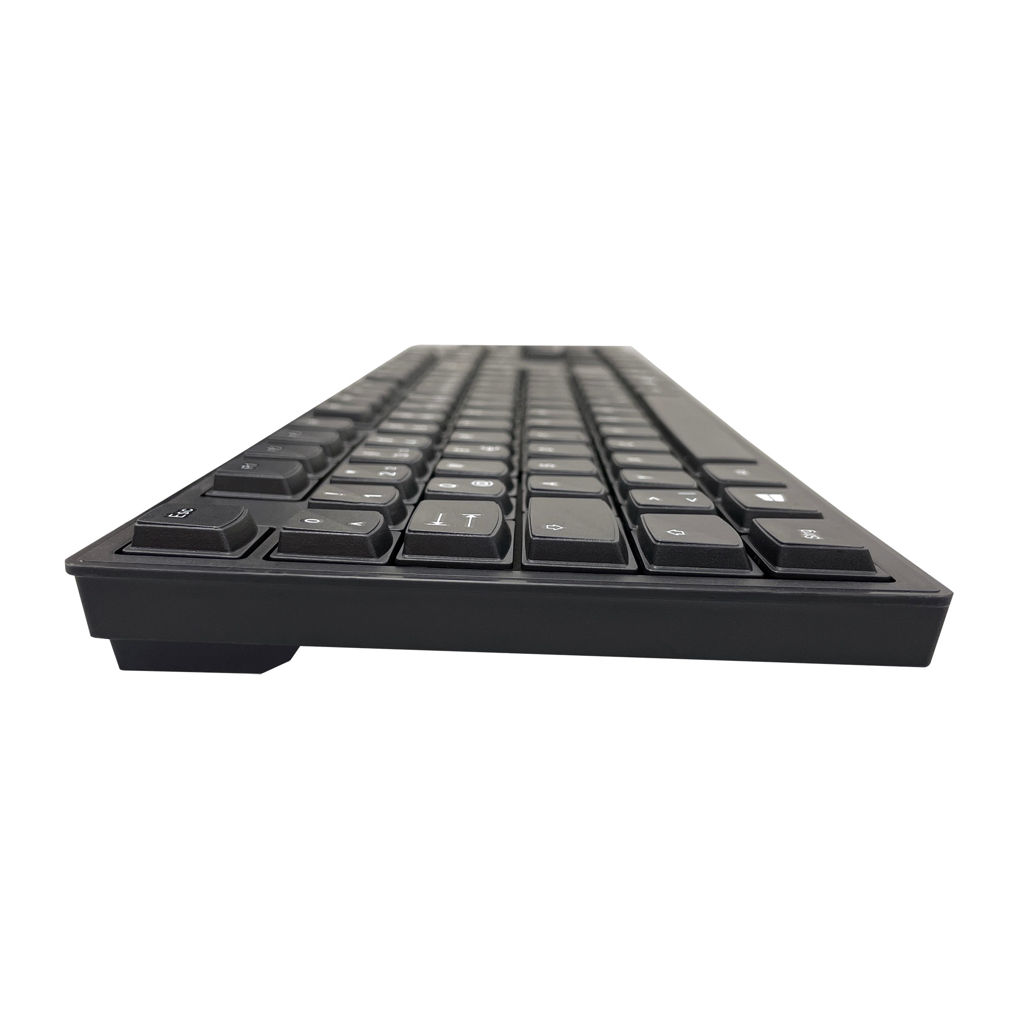 LC-Power Tastatur KEY-903DE black USB - Tastatur - 105 Tasten