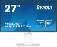 iiyama G-MASTER XUB2797QSN-W2 computer monitor 68.6 cm (27) 2560 x 1440 pixels 4K Ultra HD LED White