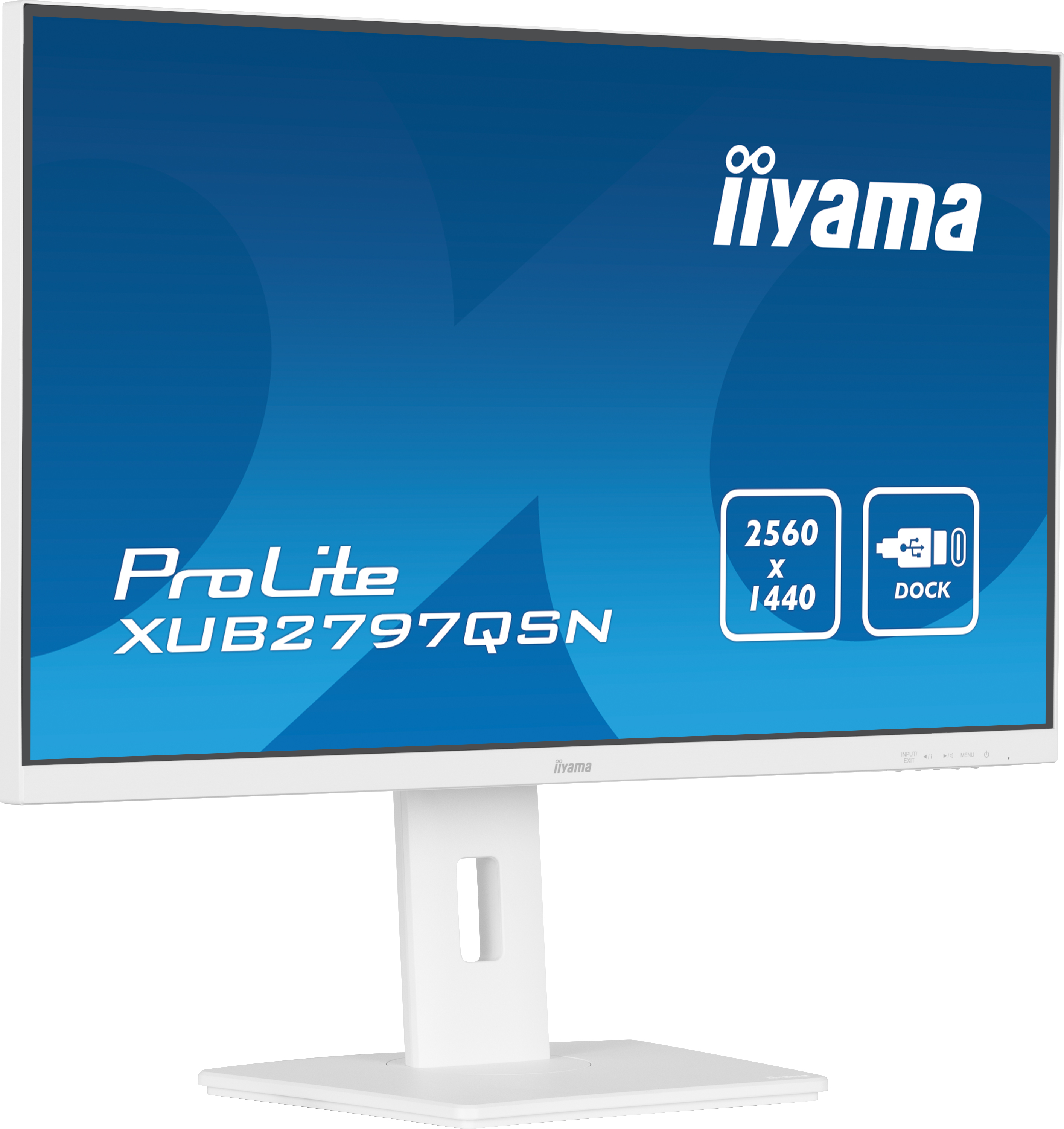 iiyama G-MASTER XUB2797QSN-W2 Monitor PC 68,6 cm (27) 2560 x 1440 Pixel 4K Ultra HD LED Bianco