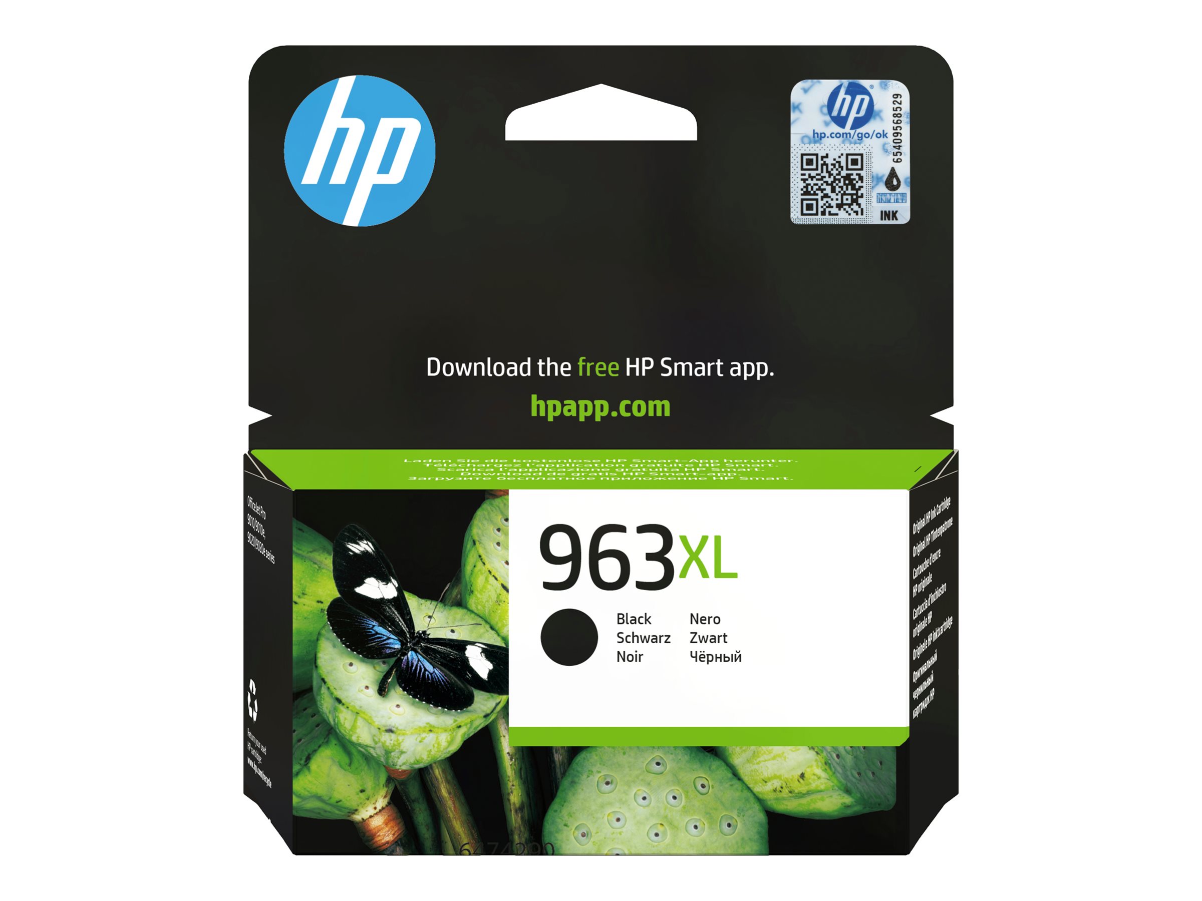 HP 963XL - 42.5 ml - Hohe Ergiebigkeit - Schwarz