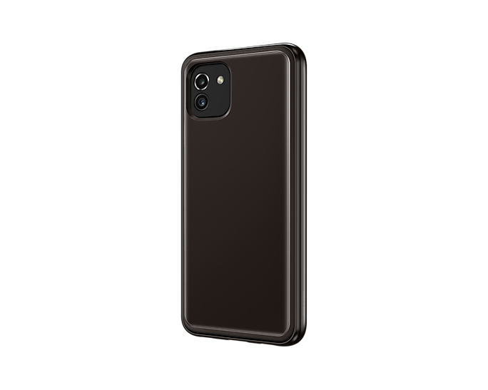 Samsung EF-QA036TBEGEU mobile phone case 16.5 cm (6.5) Cover Black