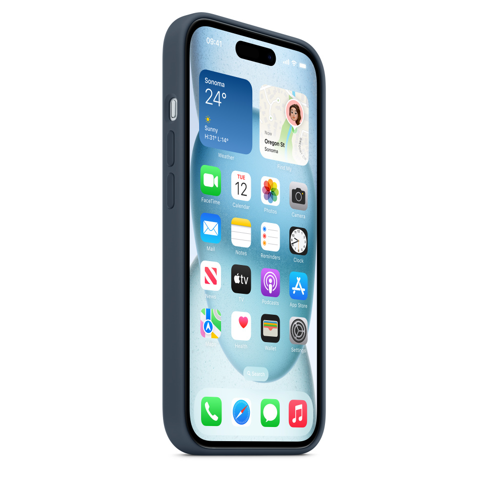 Apple MT0N3ZM/A mobile phone case 15.5 cm (6.1) Cover Navy