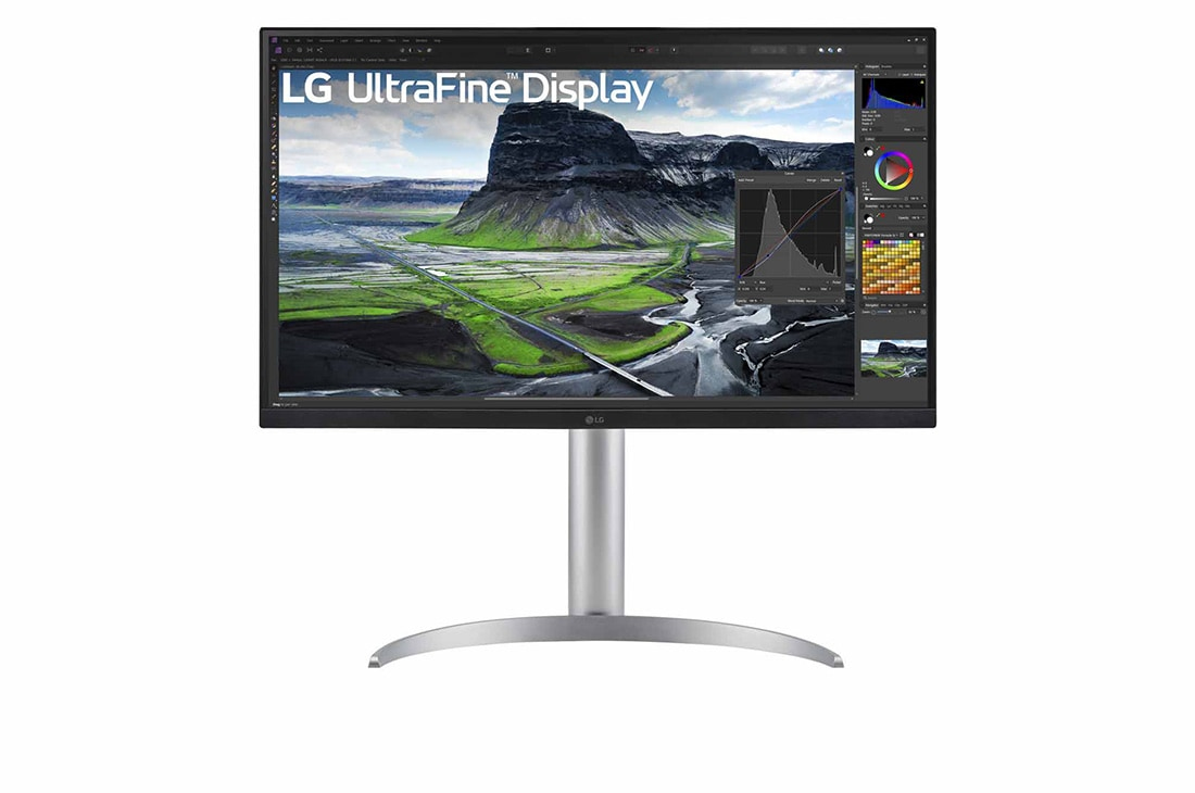 LG 27UQ850V-W computer monitor 68.6 cm (27) 3840 x 2160 pixels 4K Ultra HD LCD White
