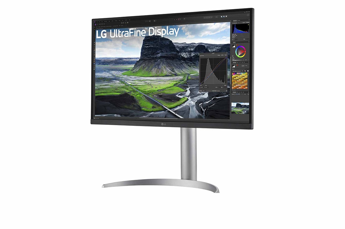 LG 27UQ850V-W �cran plat de PC 68,6 cm (27) 3840 x 2160 pixels 4K Ultra HD LCD Blanc