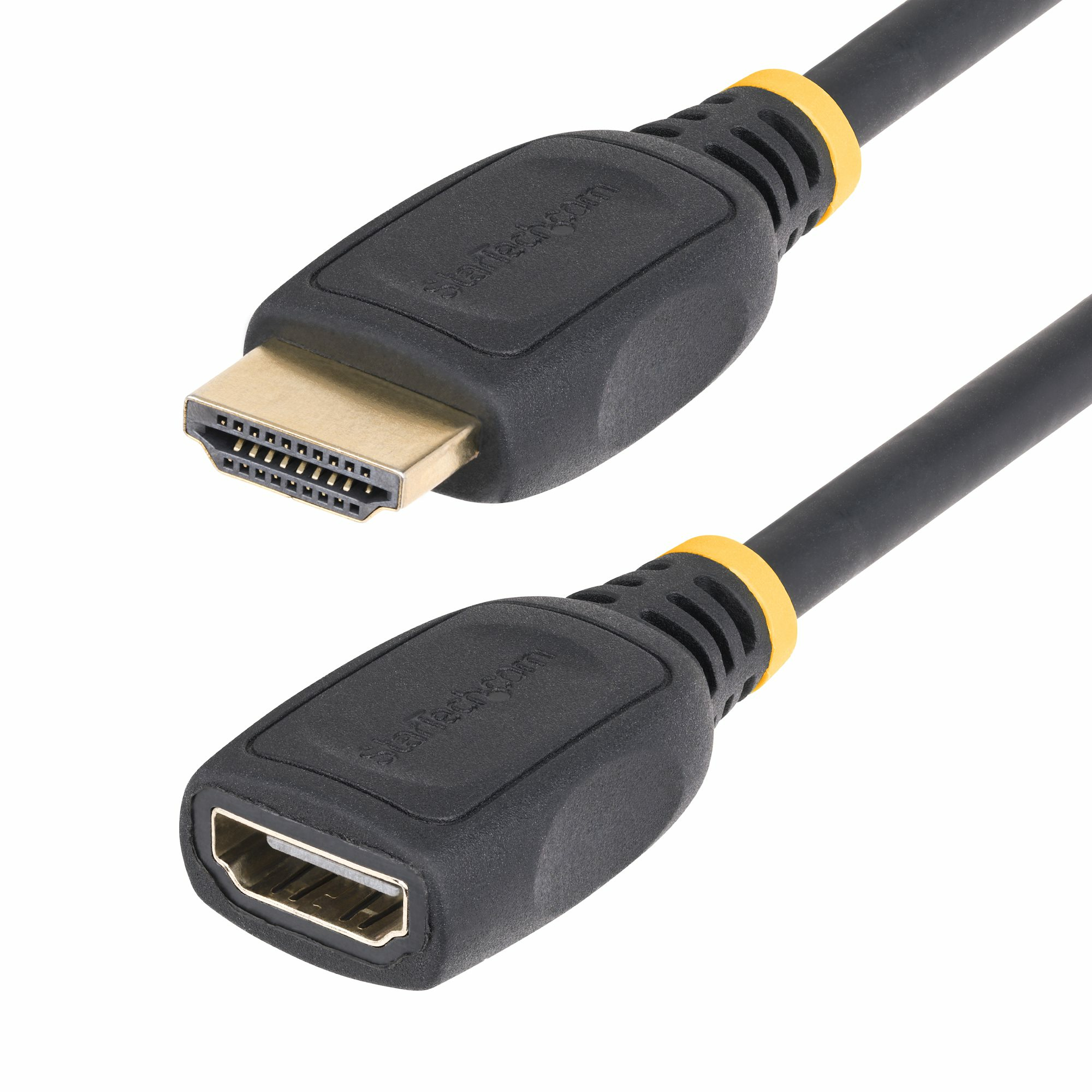 StarTech.com Cble dExtension HDMI 2.0 de 1 m, Cble HDMI Haut Dbit, 4K 60Hz, Cble dExtension HDMI Mle vers Femelle, Adaptateur HDMI M/F