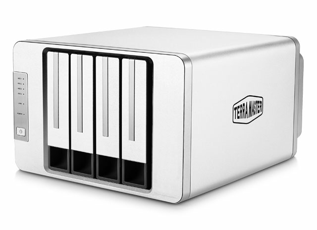 TerraMaster F4-423 NAS/storage server Desktop Intel� Celeron� N5095 4 GB DDR4 Grey