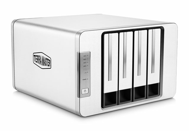 TerraMaster F4-423 NAS/storage server Desktop Intel� Celeron� N5095 4 GB DDR4 Grey