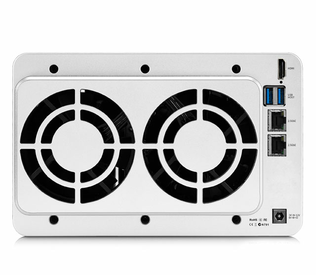 TerraMaster F4-423 NAS/storage server Desktop Intel� Celeron� N5095 4 GB DDR4 Grey