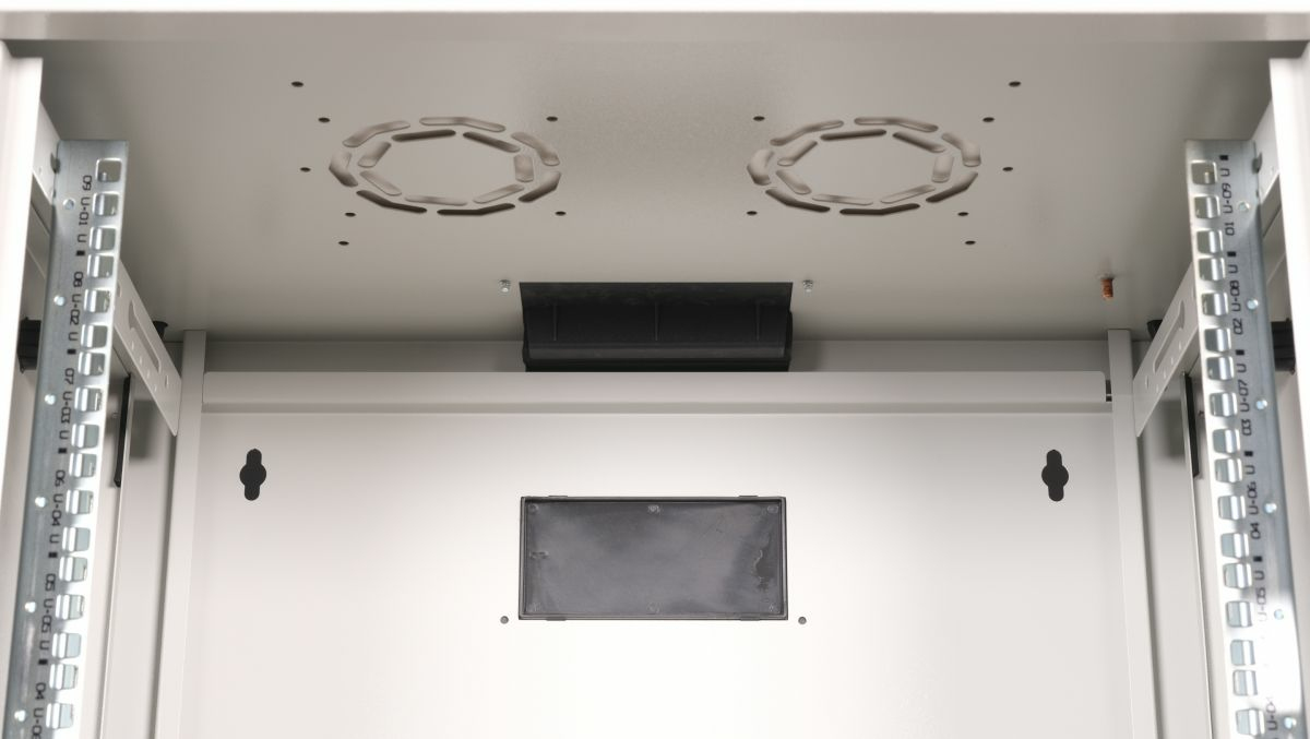 Equip EPM-09-6045-G-CBAA armario rack 9U Bastidor de pared Gris claro