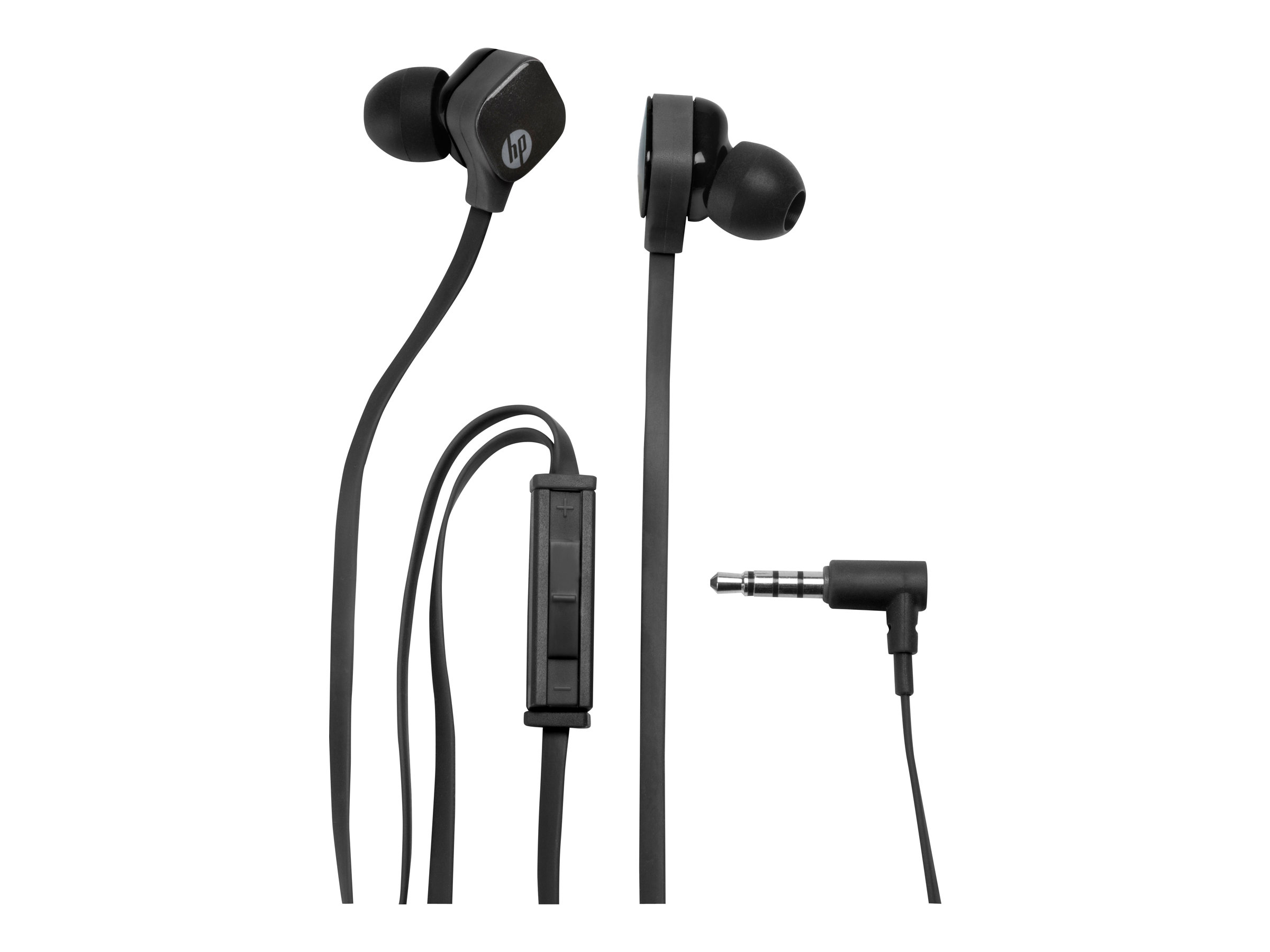 HP H2310 Headset Wired In-ear Calls/Music Black