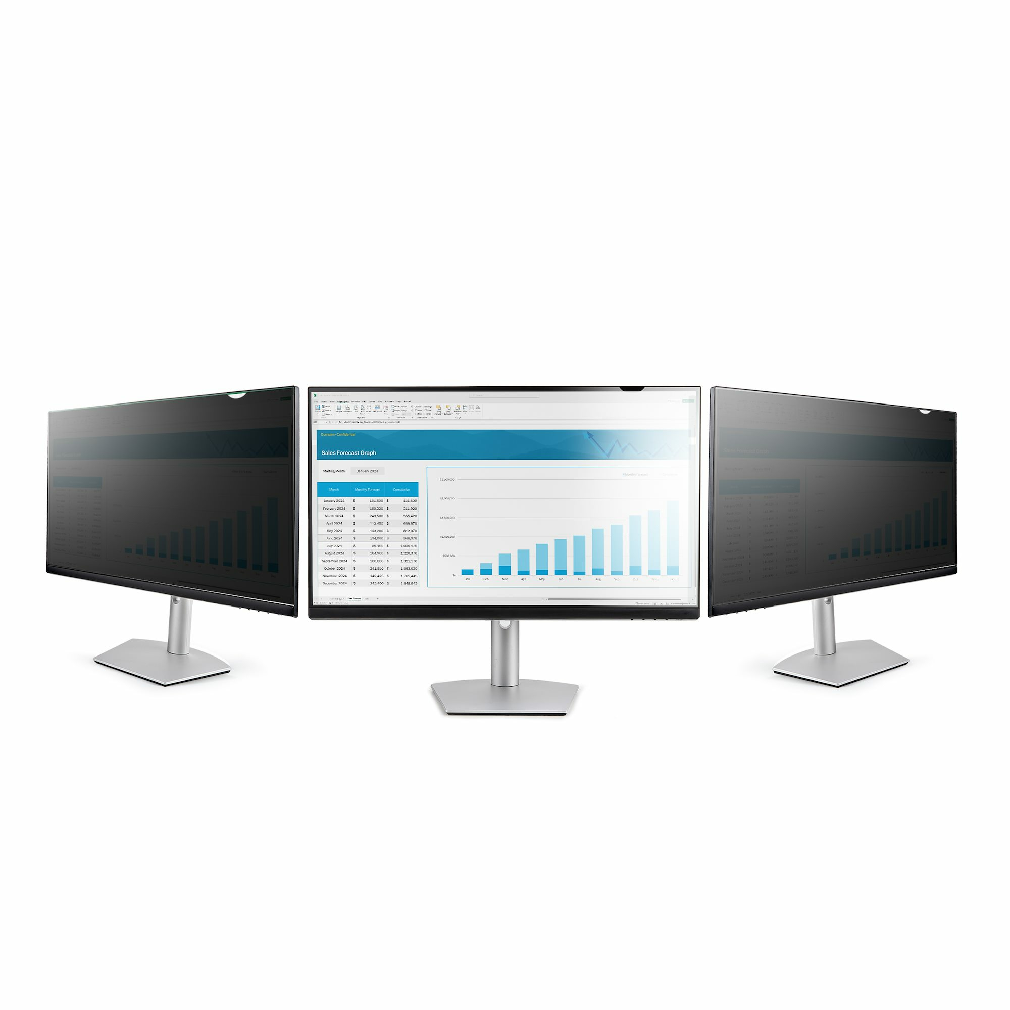 StarTech.com 31569-PRIVACY-SCREEN filtro para monitor Filtro de privacidad para pantallas sin marco 80 cm (31.5)