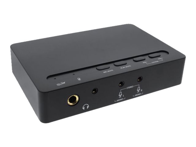 InLine USB2.0 SoundBox 7.1, 48KHz/16-bit, Toslink Digital In-Out
