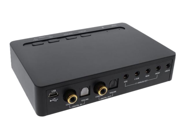 InLine USB2.0 SoundBox 7.1, 48KHz/16-bit, Toslink Digital In-Out