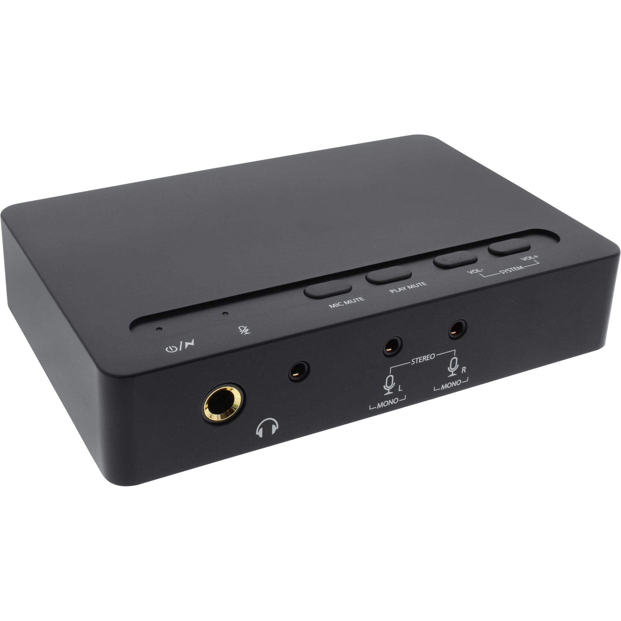 InLine USB2.0 SoundBox 7.1, 48KHz/16-bit, Toslink Digital In-Out