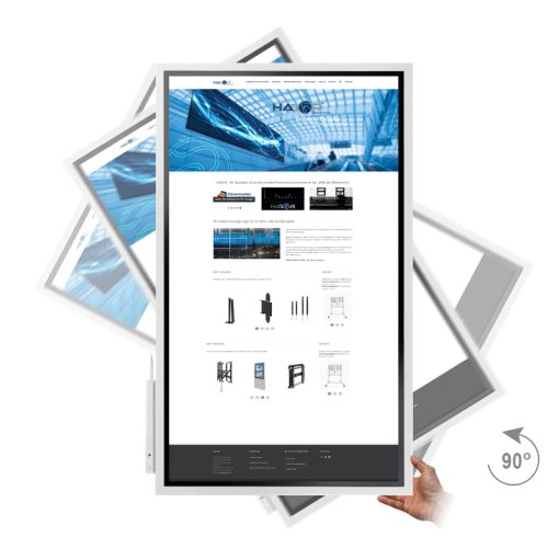 Hagor WH SA Flip 139.7 cm (55) White