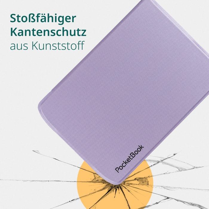 PocketBook SH-TR-634-LPL-WW e-book reader case 15.2 cm (6) Folio Lavender, Transparent