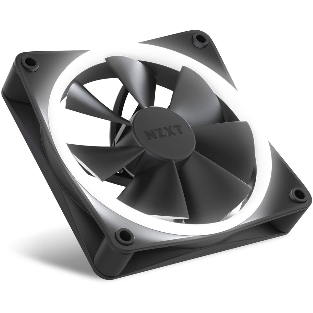 NZXT F120 RGB Boitier PC Ventilateur 12 cm Noir 1 pi�ce(s)