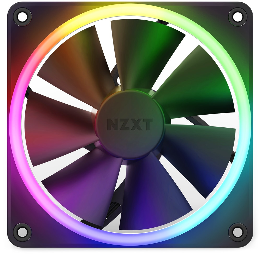 NZXT F120 RGB Boitier PC Ventilateur 12 cm Noir 1 pi�ce(s)