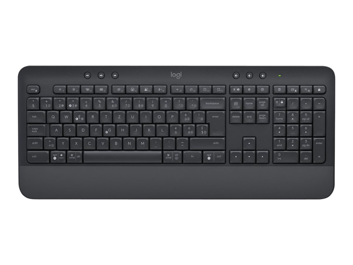 Logitech Signature MK650 Combo For Business teclado Rat�n incluido Bluetooth AZERTY Belga Blanco