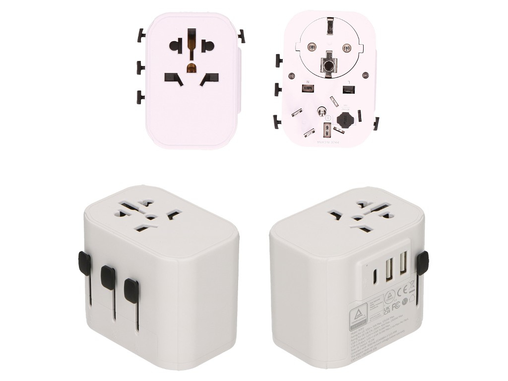 2-power Netzteil - 15 Watt - 3 A - 3 Ausgabeanschlussstellen (2 x USB, 24 pin USB-C)