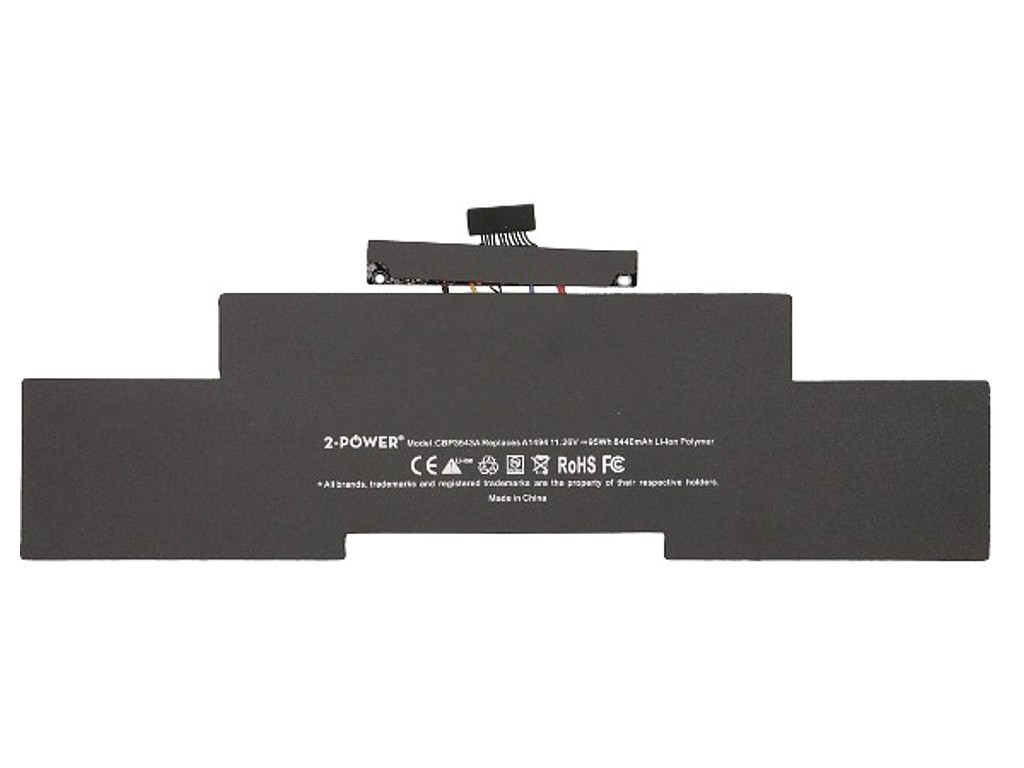 2-power 2P-A1494 - Akku - Apple MacBook Pro 15 A1398 Late 2013 (EMC2674 - EMC2745) - Mid 2014 (EMC 2876 - EMC2861)