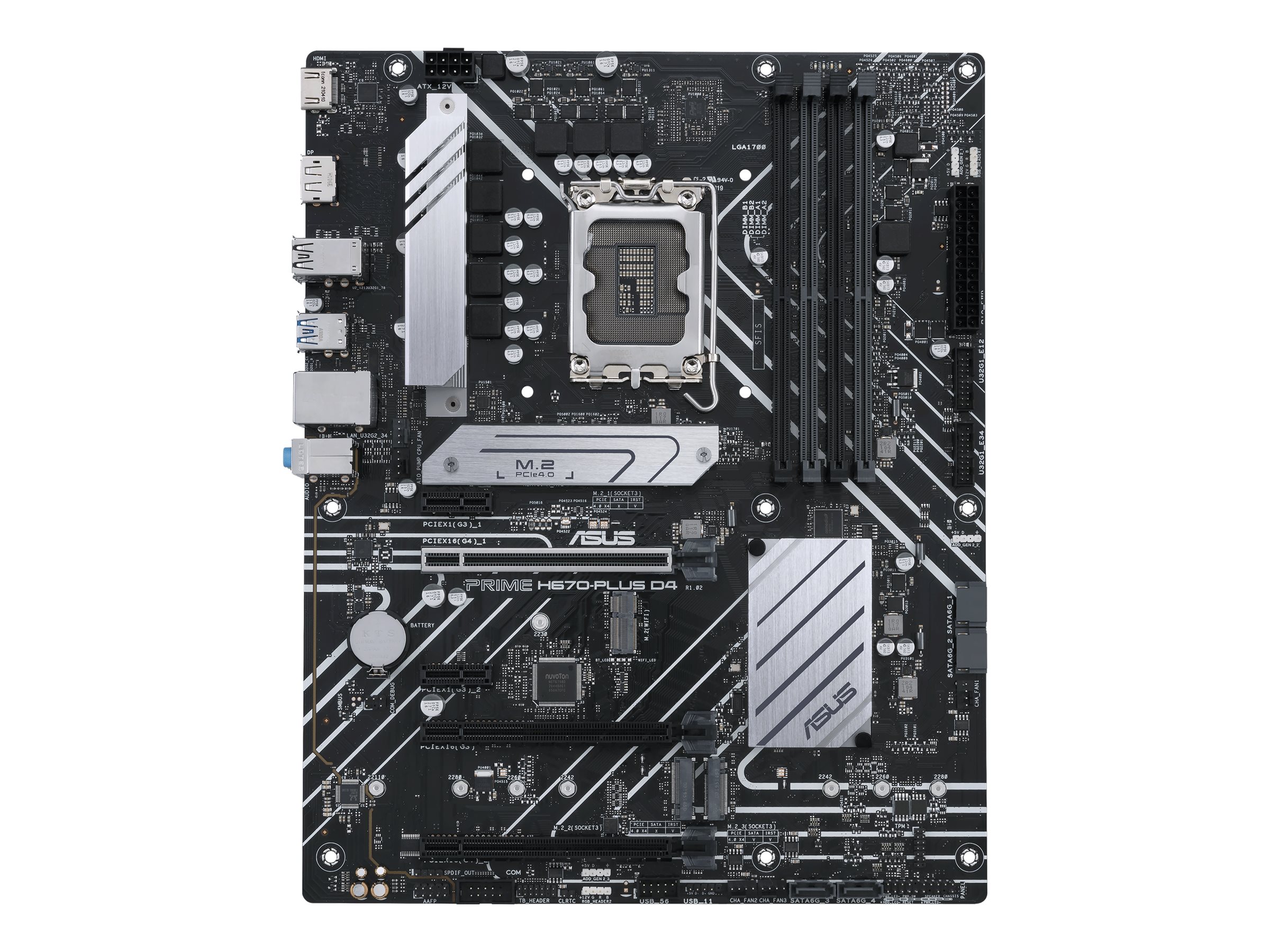 ASUS PRIME H670-PLUS D4 Intel H670 LGA 1700 ATX