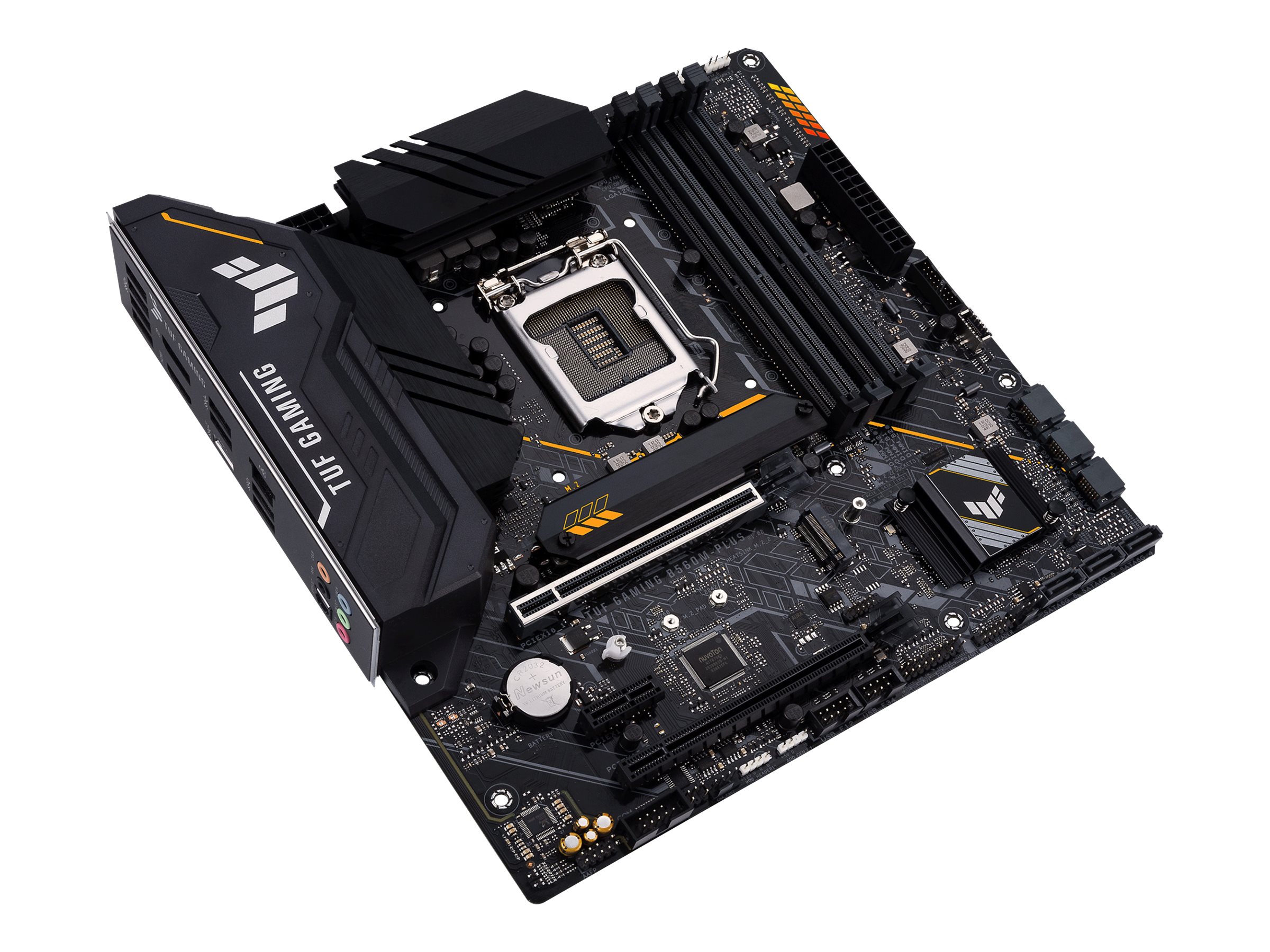 ASUS TUF GAMING B560M-PLUS - Motherboard - micro ATX - LGA1200-Sockel - B560 Chipsatz - USB-C Gen1, USB 3.2 Gen 1, USB 3.2 Gen 2 - 2.5 Gigabit LAN - Onboard-Grafik (CPU erforderlich)