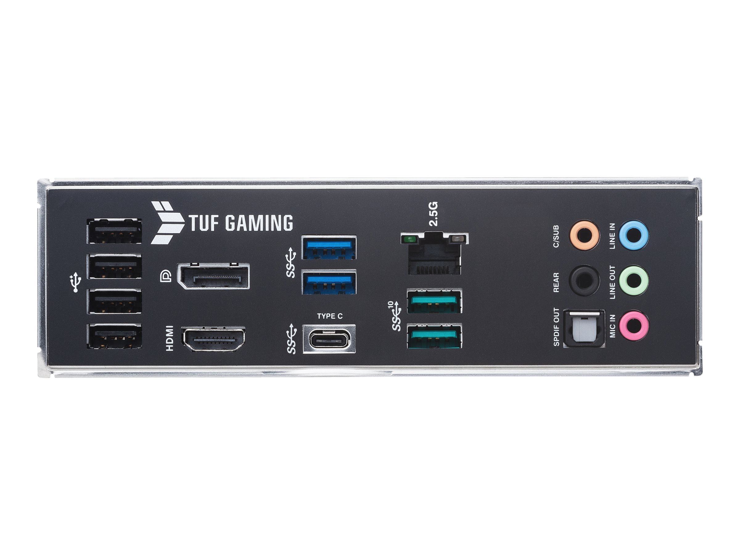ASUS TUF GAMING B560M-PLUS - Motherboard - micro ATX - LGA1200-Sockel - B560 Chipsatz - USB-C Gen1, USB 3.2 Gen 1, USB 3.2 Gen 2 - 2.5 Gigabit LAN - Onboard-Grafik (CPU erforderlich)