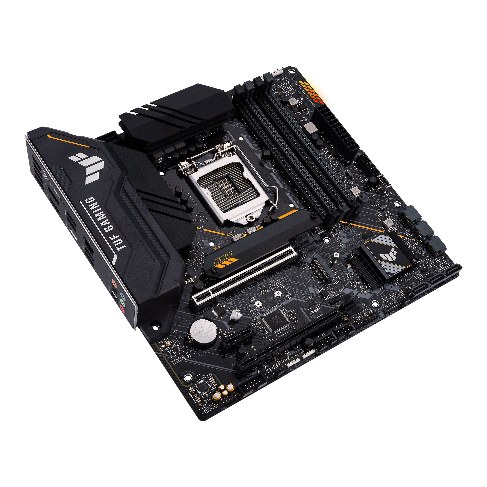 ASUS TUF GAMING B560M-PLUS - Motherboard - micro ATX - LGA1200-Sockel - B560 Chipsatz - USB-C Gen1, USB 3.2 Gen 1, USB 3.2 Gen 2 - 2.5 Gigabit LAN - Onboard-Grafik (CPU erforderlich)