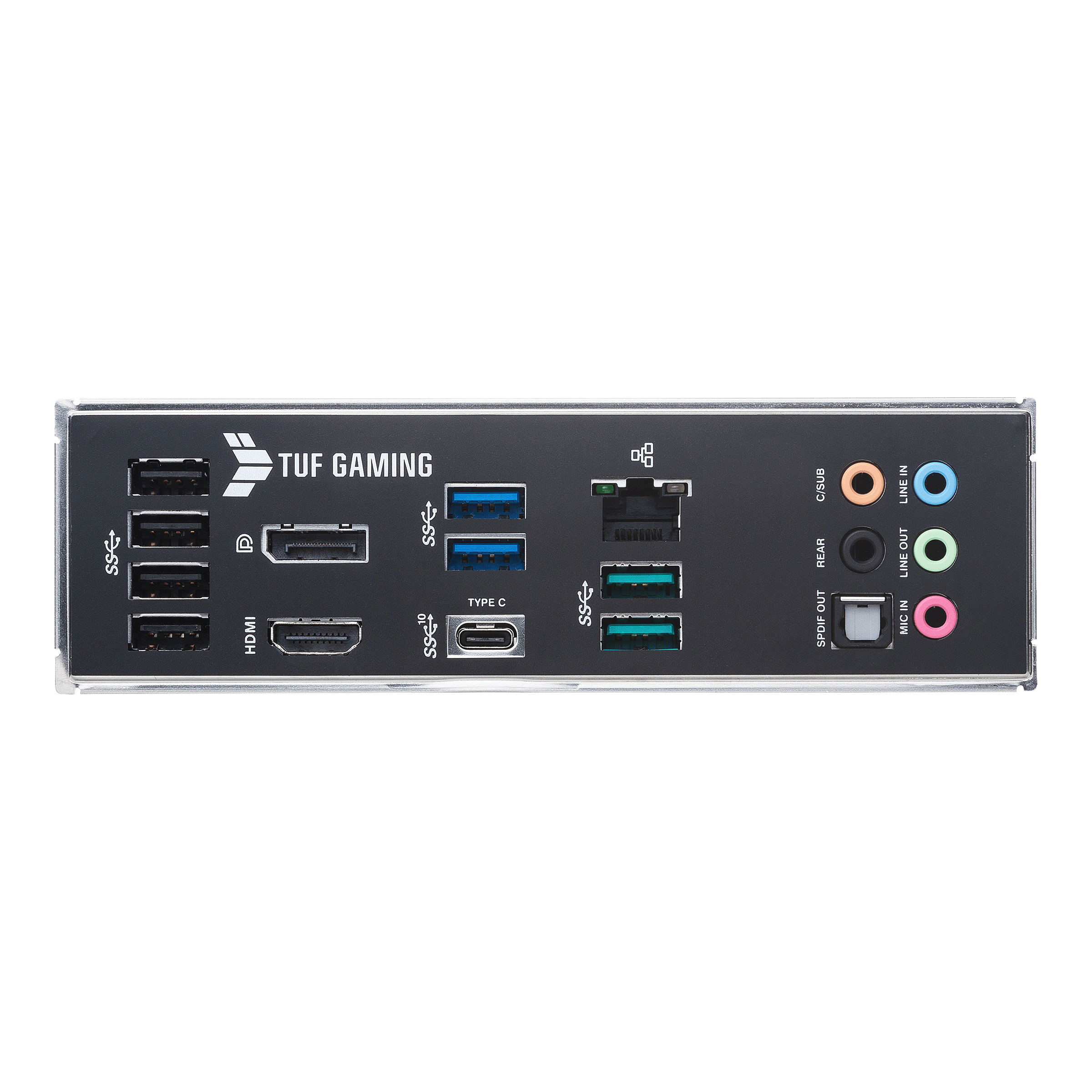 ASUS TUF GAMING B560M-PLUS - Motherboard - micro ATX - LGA1200-Sockel - B560 Chipsatz - USB-C Gen1, USB 3.2 Gen 1, USB 3.2 Gen 2 - 2.5 Gigabit LAN - Onboard-Grafik (CPU erforderlich)