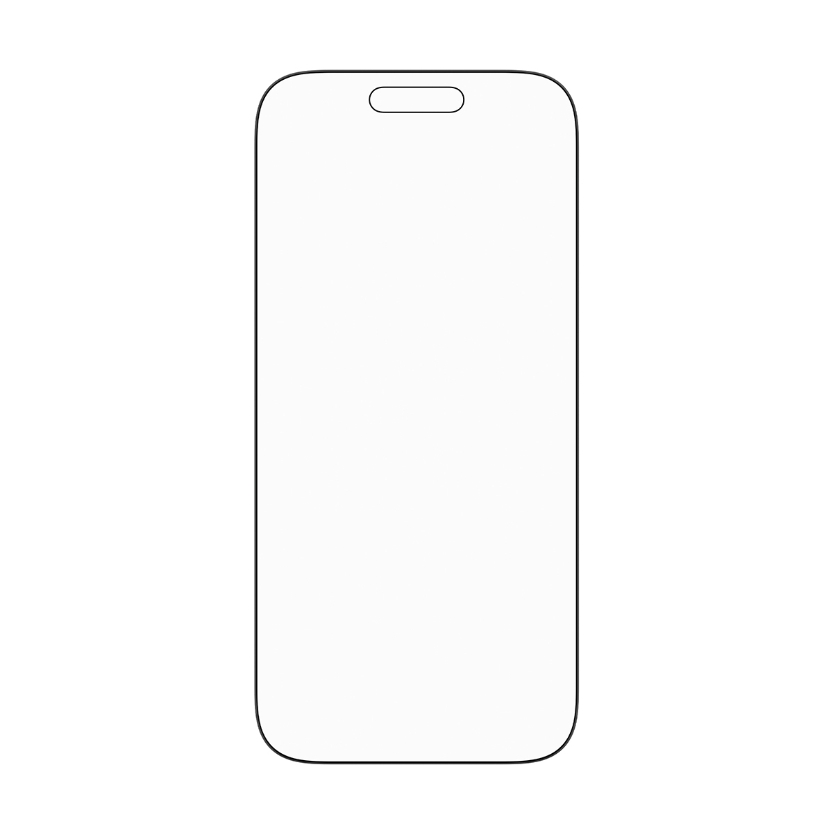 PanzerGlass Stealth Screen Protector w. black Frame iPhone 17 Pro Ultra-Wide Fit