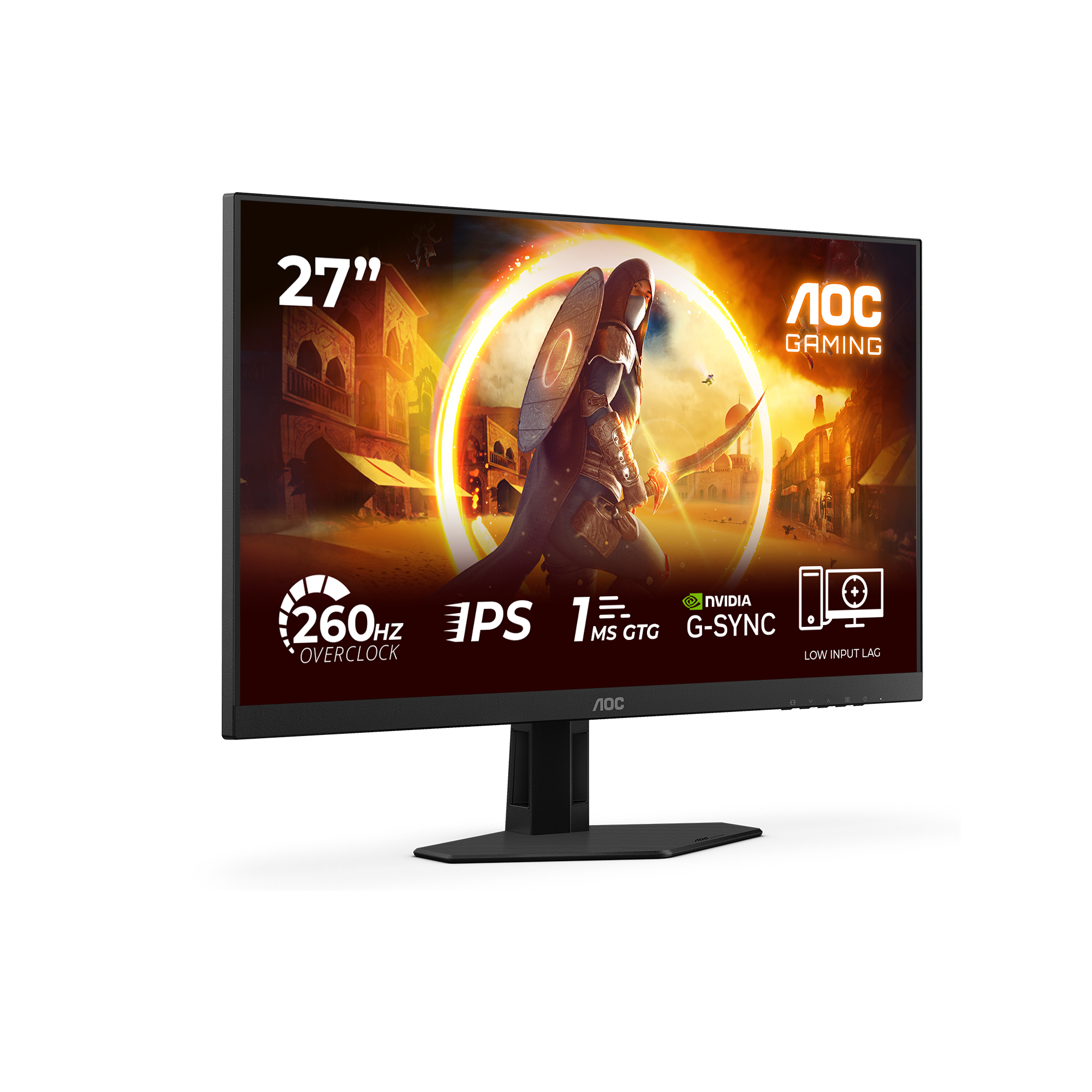 AOC G4 27G4ZRE computer monitor 68.6 cm (27) 1920 x 1080 pixels Full HD LED Black, Red