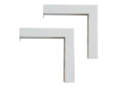 Elite Screens Elite ZVMAXLB6-W - Montagekomponente (Befestigungswinkel) - f�r Leinwand - wei� (Packung mit 2)