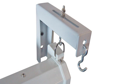 Elite Screens Elite ZVMAXLB6-W - Montagekomponente (Befestigungswinkel) - f�r Leinwand - wei� (Packung mit 2)