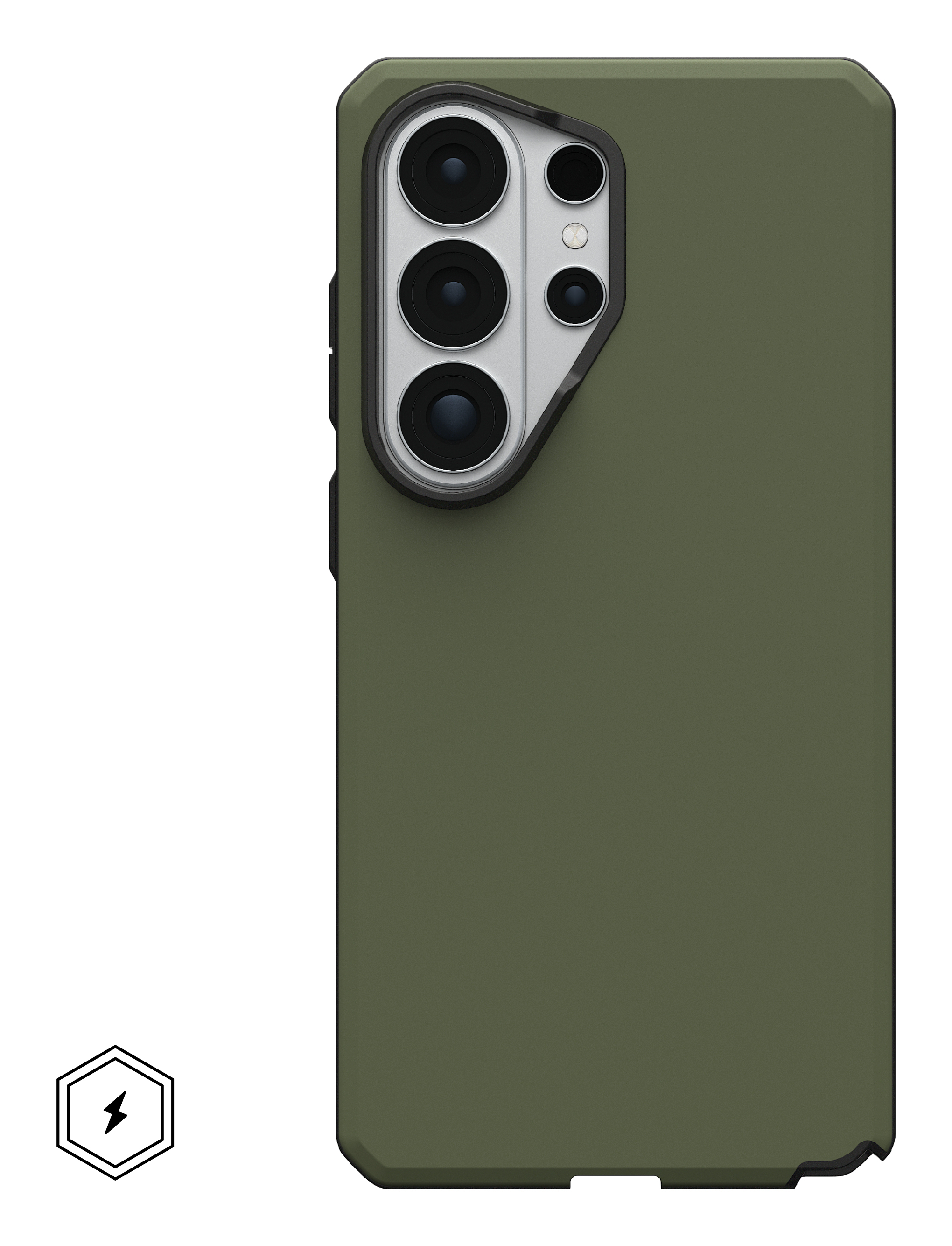 Urban Armor Gear Civilian LT custodia per cellulare 17,5 cm (6.9) Cover Verde, Oliva